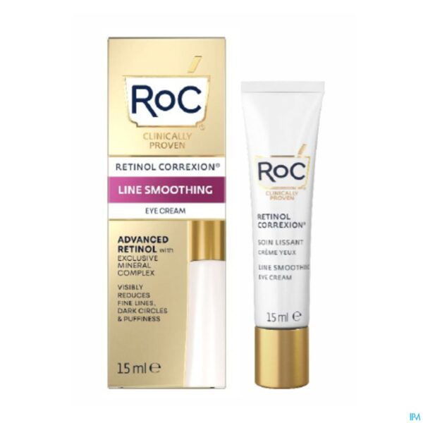 Productshot Roc Retinol Correx.line Smooth.eye Cream Tbe 15ml