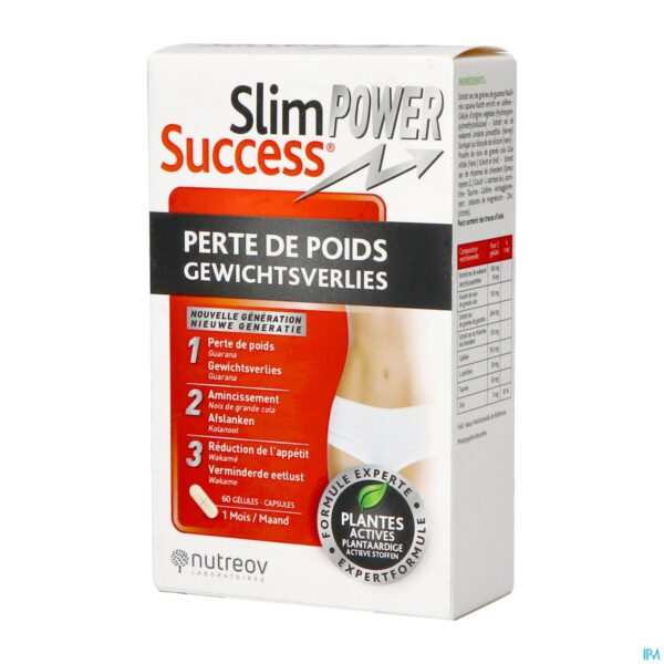 Packshot Slim Success Power Perte Poids Caps 60