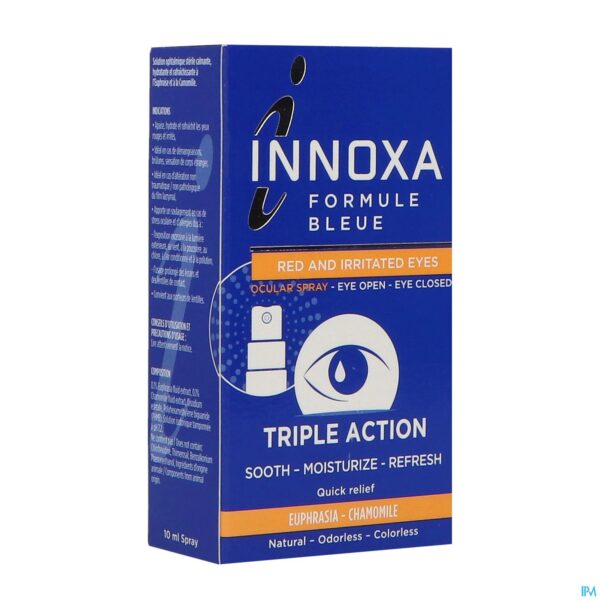 Packshot Innoxa Oogspray Rode&geirriteerde Ogen 10ml