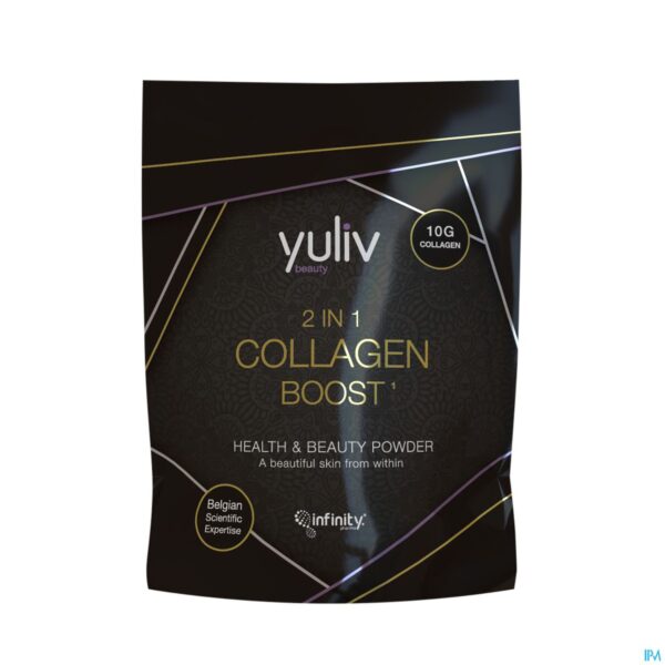 Packshot Yuliv 2in1 Collagen Boost Mix Pdr 300g Packshot Yuliv 2in1 Collagen Boost Mix Pdr 300g