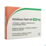 Packshot Diclofenac Patch AB 140mg Pleister 10
