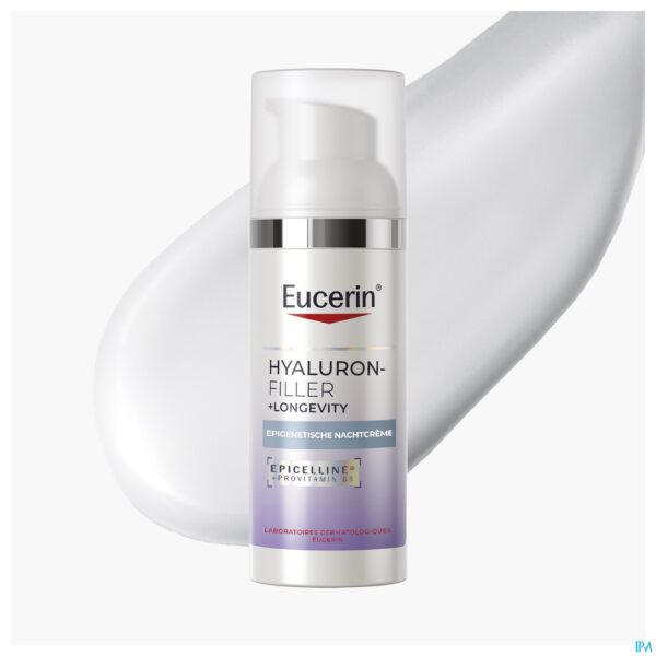 Lifestyle_image Eucerin Hyaluron-filler +long.epig.nachtcreme 50ml