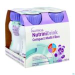 Packshot Nutrinidrink Compact Multi Fibre Neutraal 4x125ml