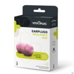 Packshot Pharmex Oordopjes Kneedbare Was Vitaplus 3x2