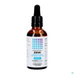 Packshot Mineraal Zink Druppels 50ml Pharmanutrics