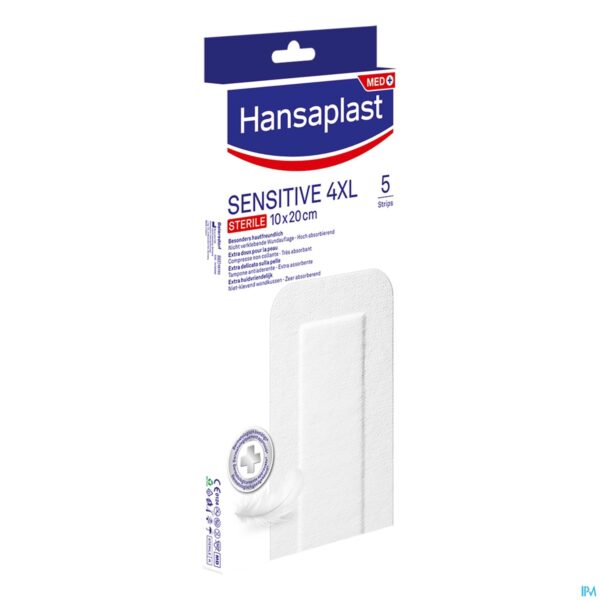 Packshot Hansaplast Sensitive 4xl 5