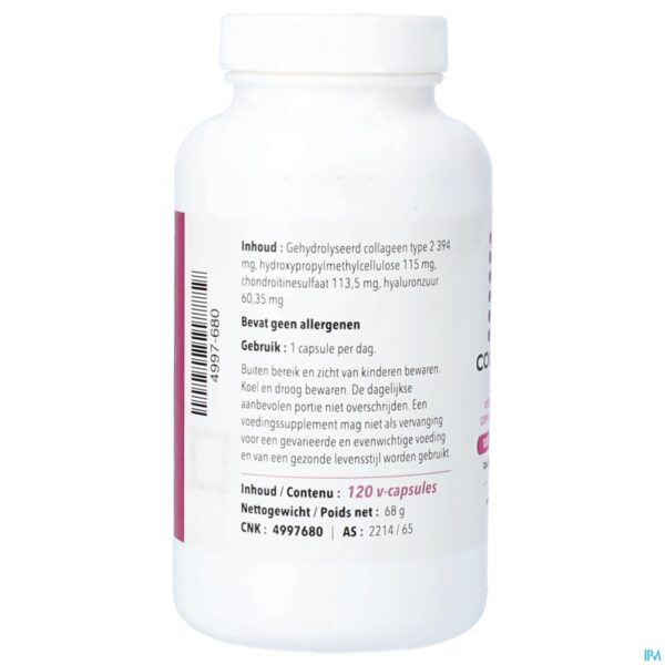 Productshot Collageen Actief V-caps 120 Pharmanutrics