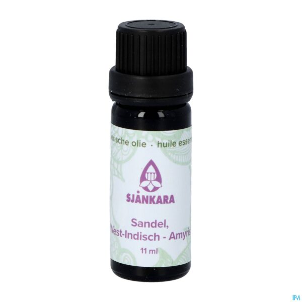 Productshot Sjankara Sandel West-indisch Ess. Olie 11ml