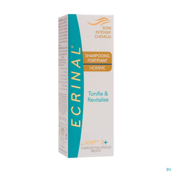 Packshot Ecrinal Verstevigende Shampoo Man Anp2+ Fl 200ml