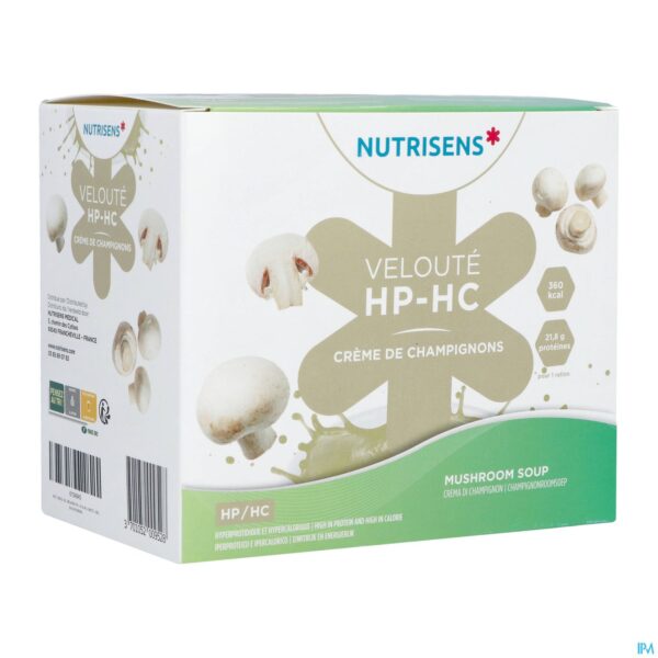 Packshot Nutrisens Veloute Creme Champignon 4x80g