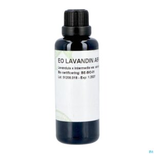 Packshot Sjankara Lavandin Abrialis Ess. Olie Bio 50ml