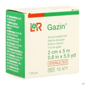 Packshot Gazin Gaaswiek Steriel 2cmx5m