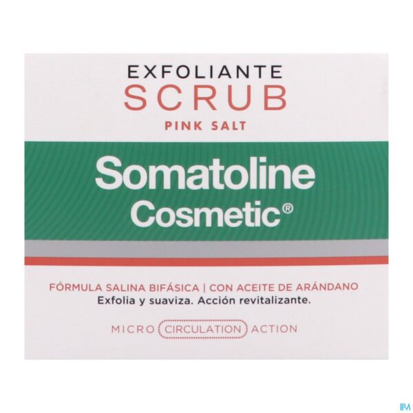 Packshot Somatoline Cosm. Exfolierende Scrub Pink Salt 350g