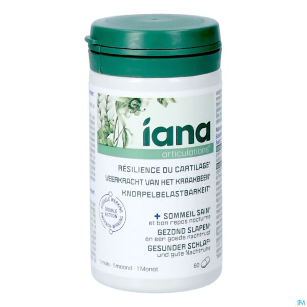 Productshot Iana Veerkrachtig Kraakbeen&gezonde Slaap Tabl60