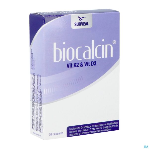 Packshot Biocalcin Caps 30
