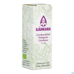Packshot Sjankara Combavablad Ess. Olie Bio 11ml