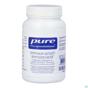 Packshot Pure Encapsulations Immuun Actief Caps 60
