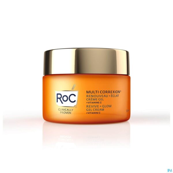 Lifestyle_image Roc Multi Correx.revive+glow Gel Cream Pot 50ml