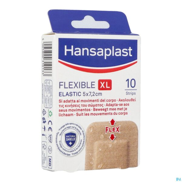 Packshot Hansaplast Flexible Xl Strips 10