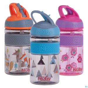 Productshot Nuby Beker 2in1 Harde Tuit Uit Tritan 360ml 3j+