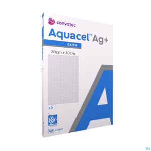 Packshot Aquacel Ag+ Extra 20 X 30cm 5 413569