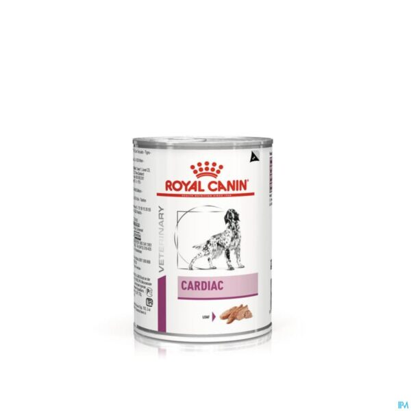 Packshot Royal Canin Dog Cardiac Wet 12x410g