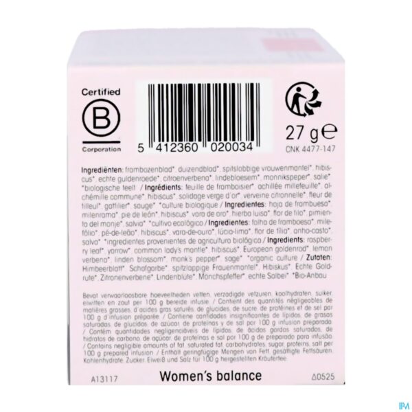 Packshot Physalis Women Balance Infusie Bio Builtjes 20