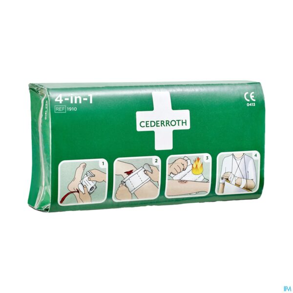 Packshot Cederroth 4-in-1 Drukverband