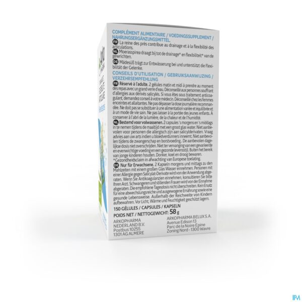 Packshot Arkocaps Moerasspirea Bio 150 Caps Fl 150