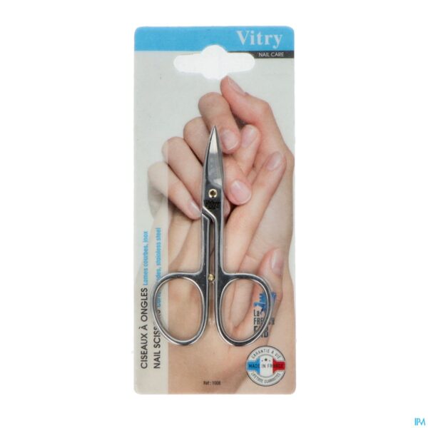 Packshot Nagelschaar Gebogen Inox Blinkend