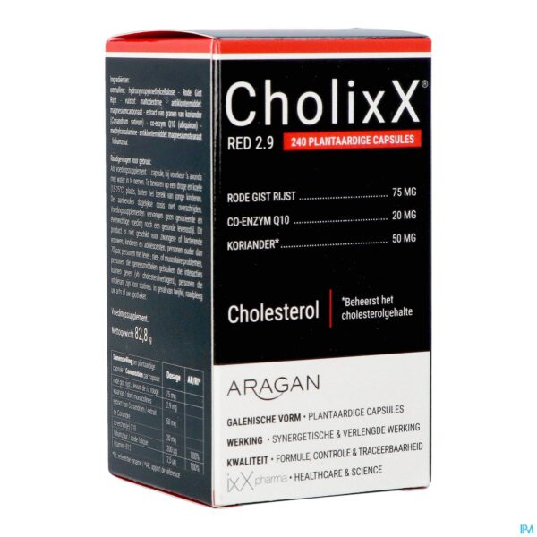 Packshot Cholixx Red 2.9 Caps 240