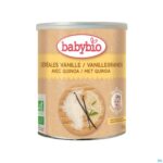 Packshot Babybio Vanillegranen Quinoa 6m 220g