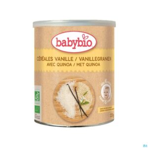 Packshot Babybio Vanillegranen Quinoa 6m 220g