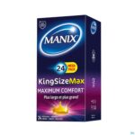 Packshot Manix King Size Max Condomen 24