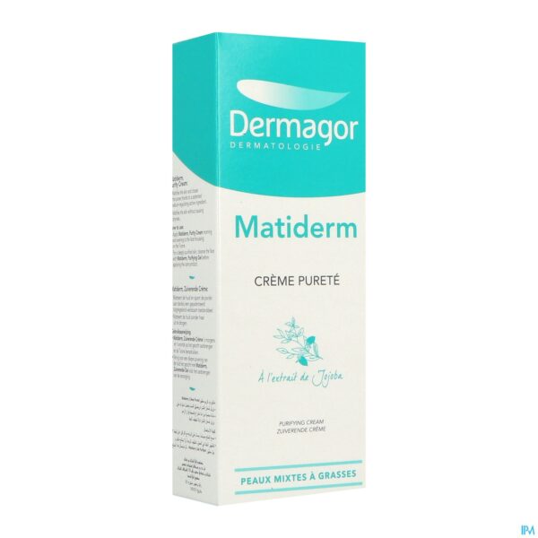 Packshot Dermagor Matiderm Gel Purifiant Tube 200ml