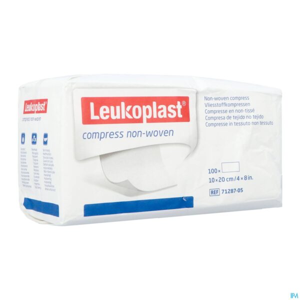 Packshot Leukoplast Compress N/woven N/st. 10cmx20cm 100
