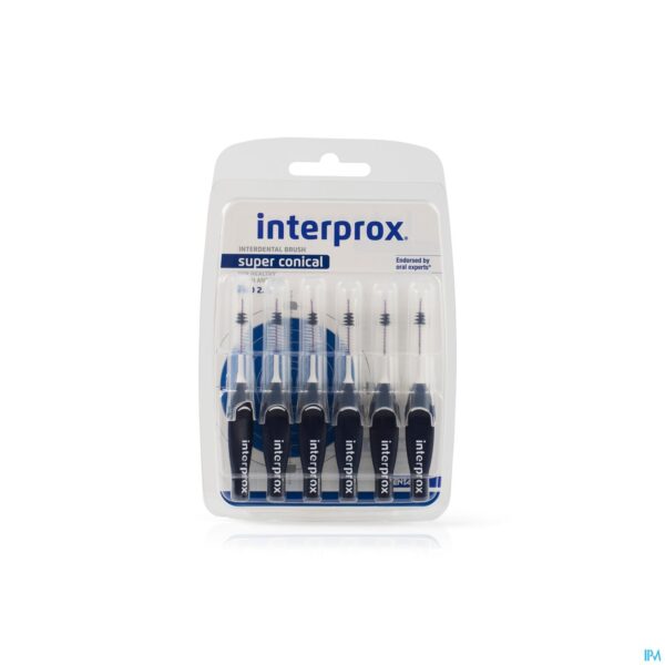Packshot Interprox Super Conical Donkerblauw 2.0 Packshot Interprox Super Conical Donkerblauw 2.0