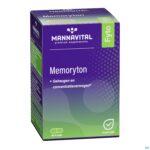 Packshot Mannavital Memoryton V-caps 60