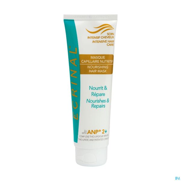Packshot Ecrinal Voedend Haarmasker Anp2+ Tube 125ml