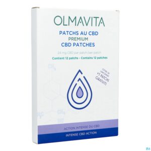 Packshot Olmavita Patch Cbd 24mg 12