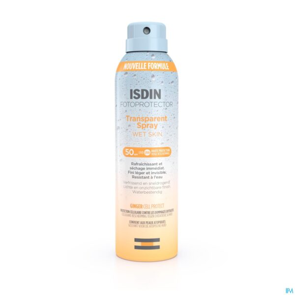 Packshot Isdin Fotoprotect. Transp. Spray Wet S. Ip50 250ml