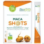 Packshot Biotona Maca Shot Zakje 20x2,2g