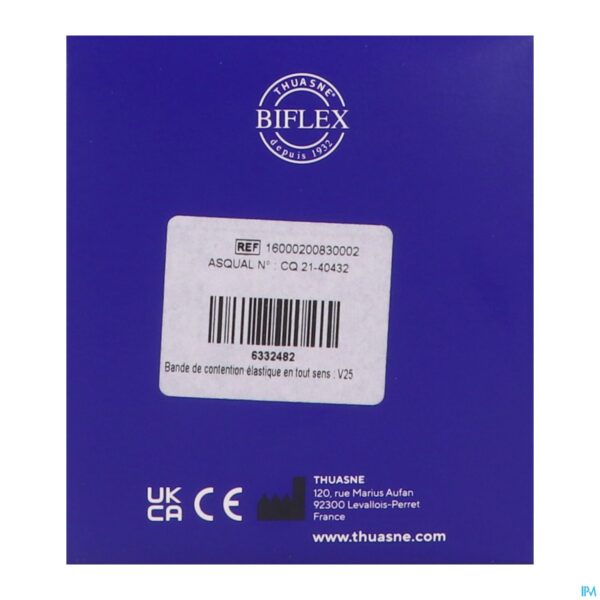 Packshot Thuasne Biflex 16+ Licht Ijkteken Beige 8cmx3m
