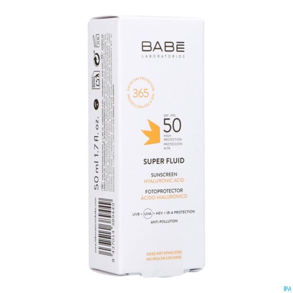 Packshot BabÉ Sun Super Fluid Sunscreen Ip50 50ml