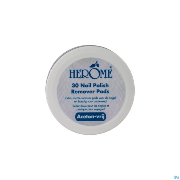 Packshot Caring Nail Polish Remover Pads 30 Packshot Caring Nail Polish Remover Pads 30