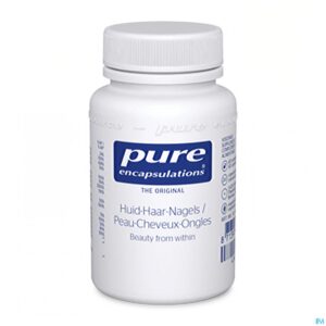 Packshot Pure Encapsulations Huid Haar Nagels Caps 60