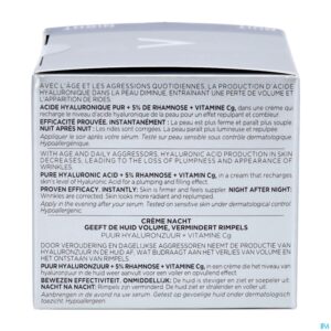 Packshot Vichy Liftactiv Hyaluronic Spec. Ha Nacht 50ml Nf