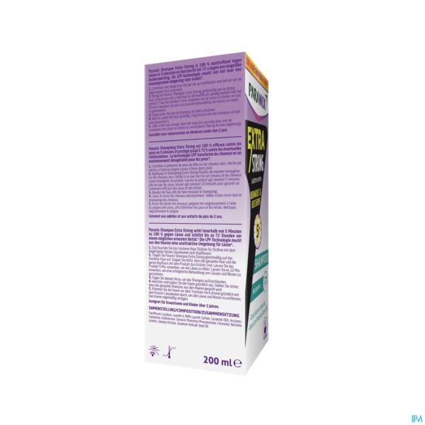 Packshot Paranix Shampoo Extra Strong Kam 200ml