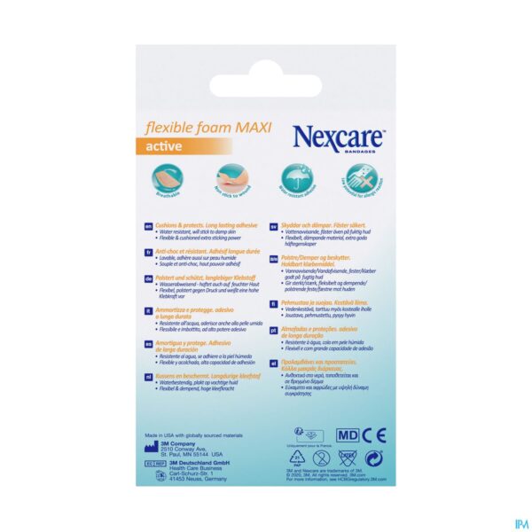 Packshot Nexcare 3m Flexible Foam Maxi Active 5