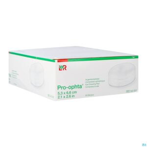 Packshot Pro-ophta Oogkompres N/ster. 5,5x7,5cm 50 142022